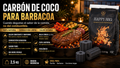 Diamond Elite Barbacoa – Briquetas de Carbón de Coco Premium (2,5 kg)